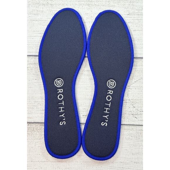 Rothy’s Women’s Black Blue Insole Replacement for The Flat Size 9 - Picture 3 of 5